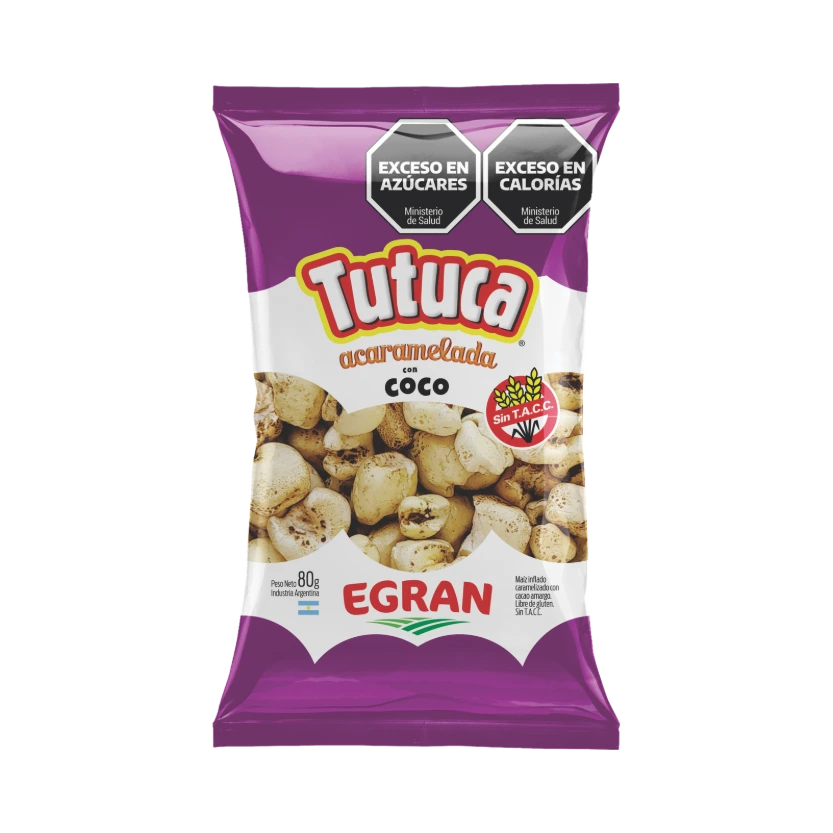 Tutuca® acaramelada con coco